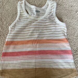 Worn 1x. Girls stripped tank